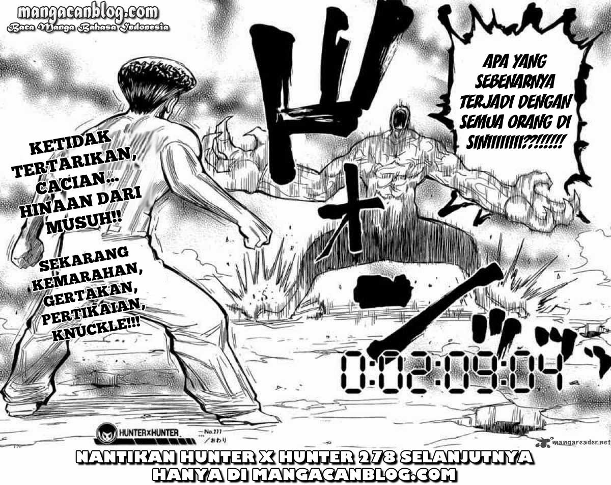 Hunter x Hunter — Chapter 277, halaman 19