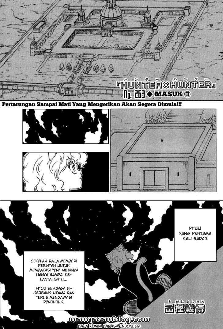 Hunter x Hunter — Chapter 263, halaman 2