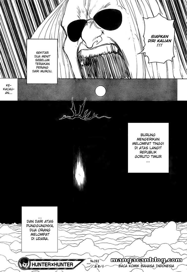 Hunter x Hunter — Chapter 262, halaman 20