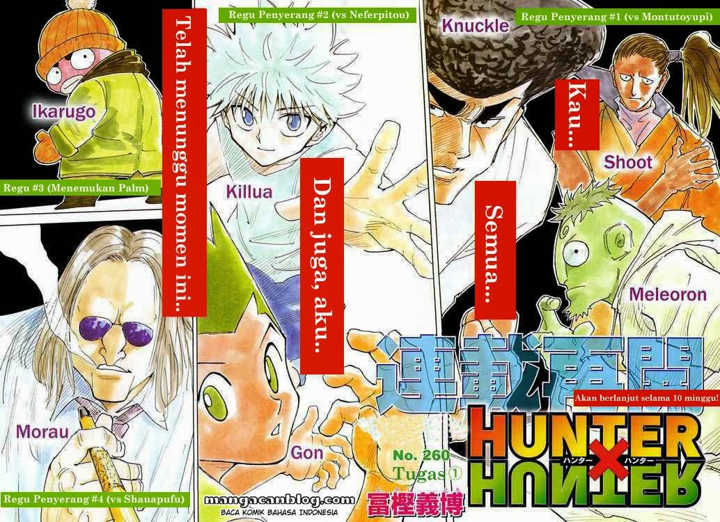 Hunter x Hunter — Chapter 261, halaman 2