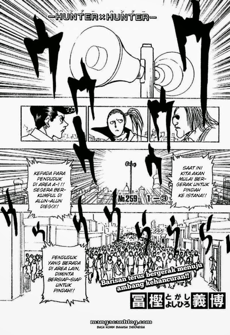 Hunter x Hunter — Chapter 259, halaman 2