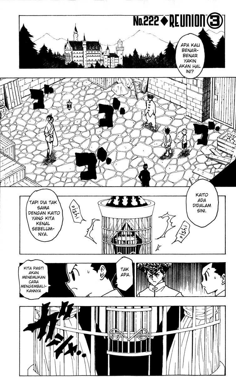 Hunter x Hunter — Chapter 222, halaman 1
