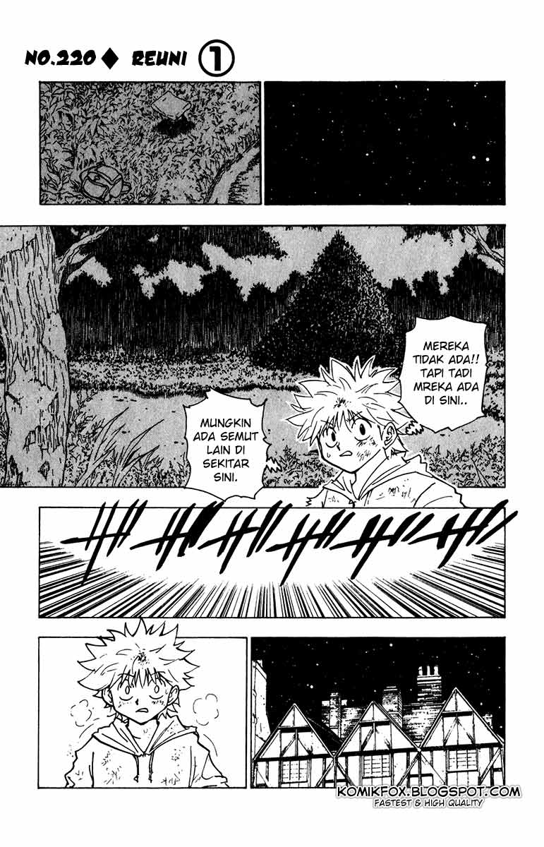 Hunter x Hunter — Chapter 220, halaman 1