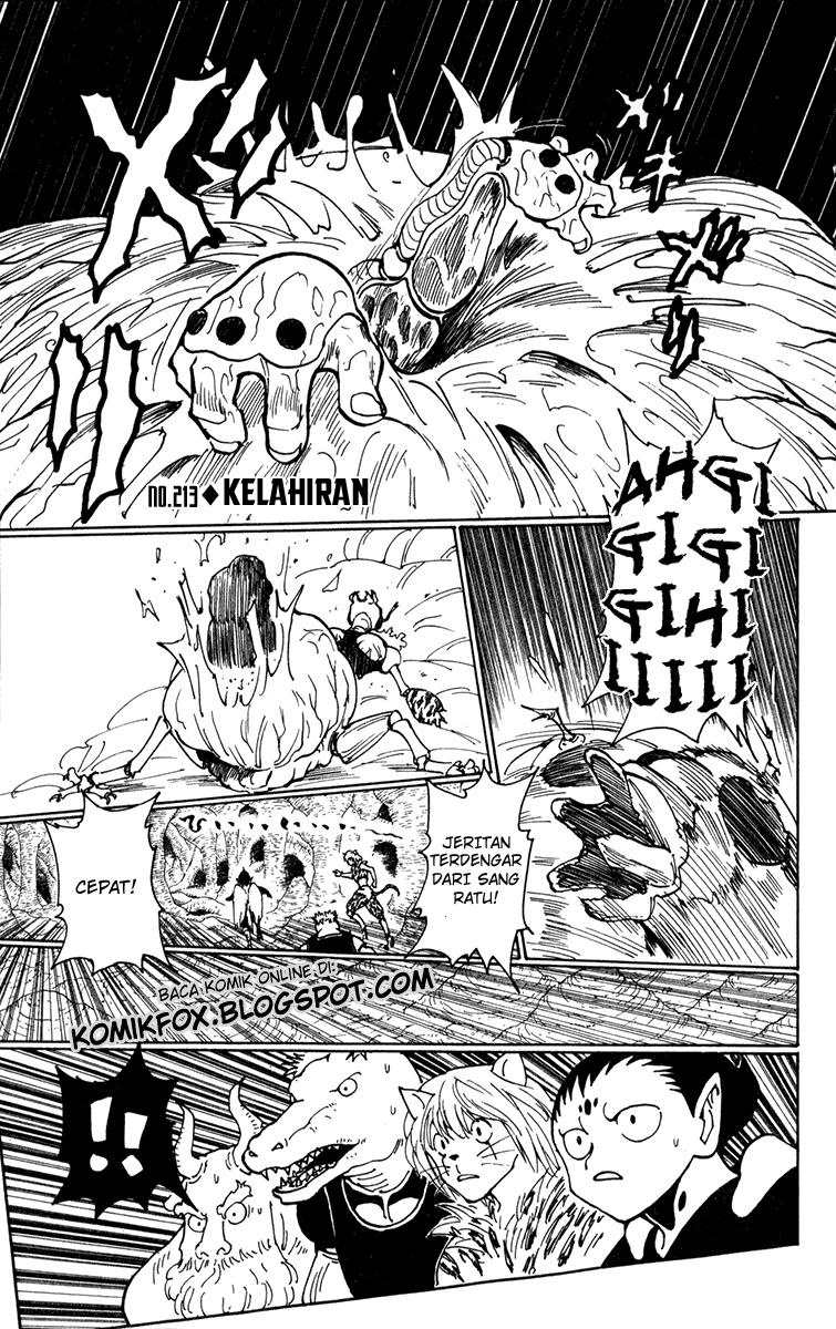 Hunter x Hunter — Chapter 213, halaman 1
