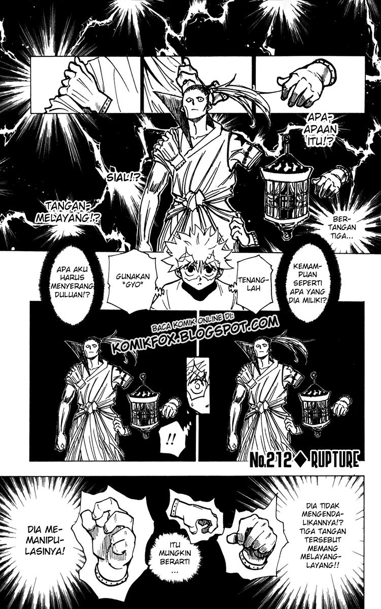Hunter x Hunter — Chapter 212, halaman 1