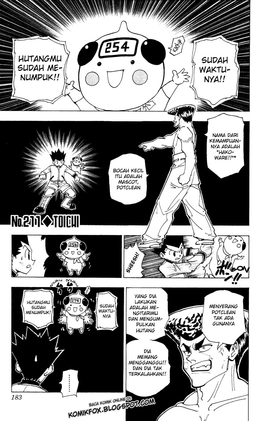 Hunter x Hunter — Chapter 211, halaman 2