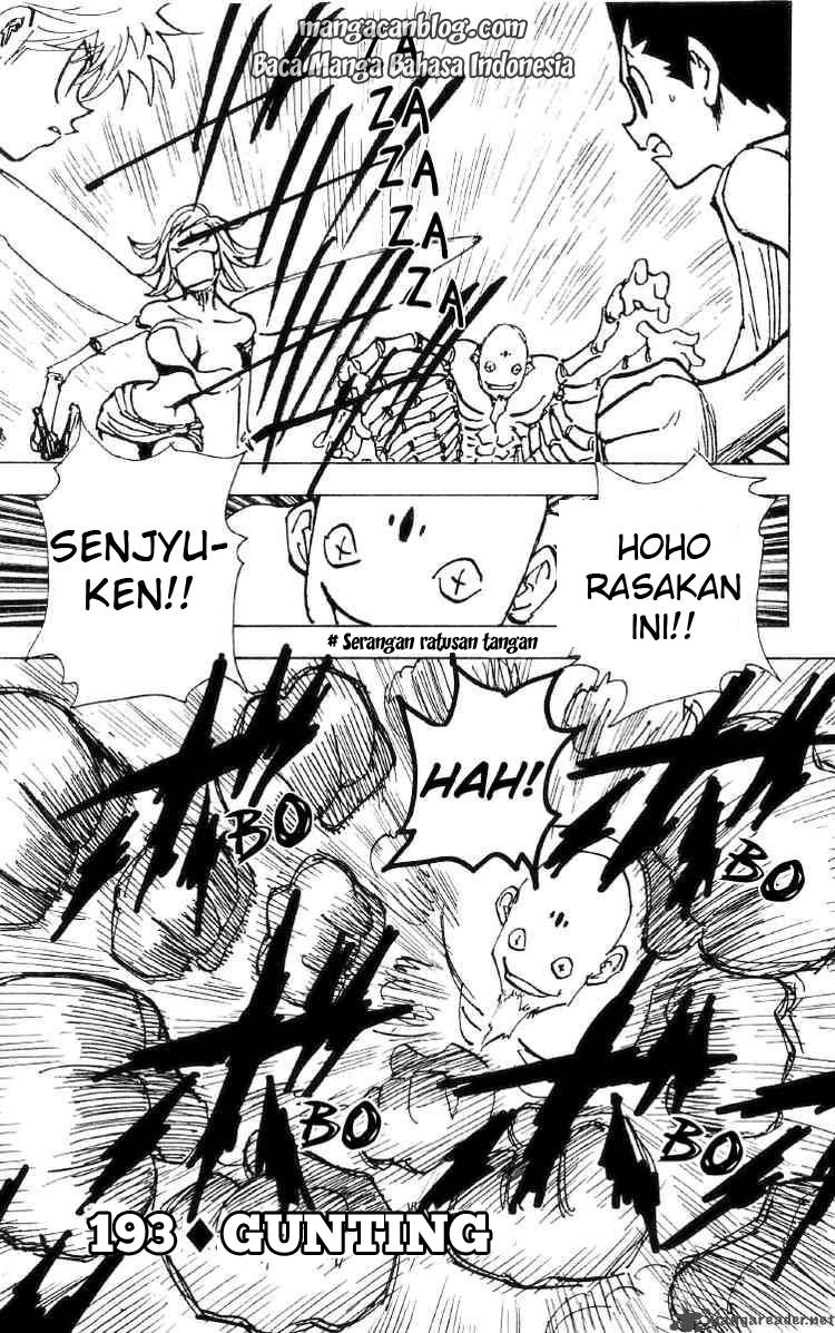 Hunter x Hunter — Chapter 193, halaman 2