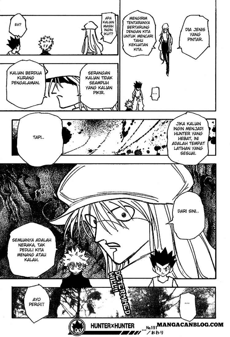 Hunter x Hunter — Chapter 191, halaman 17