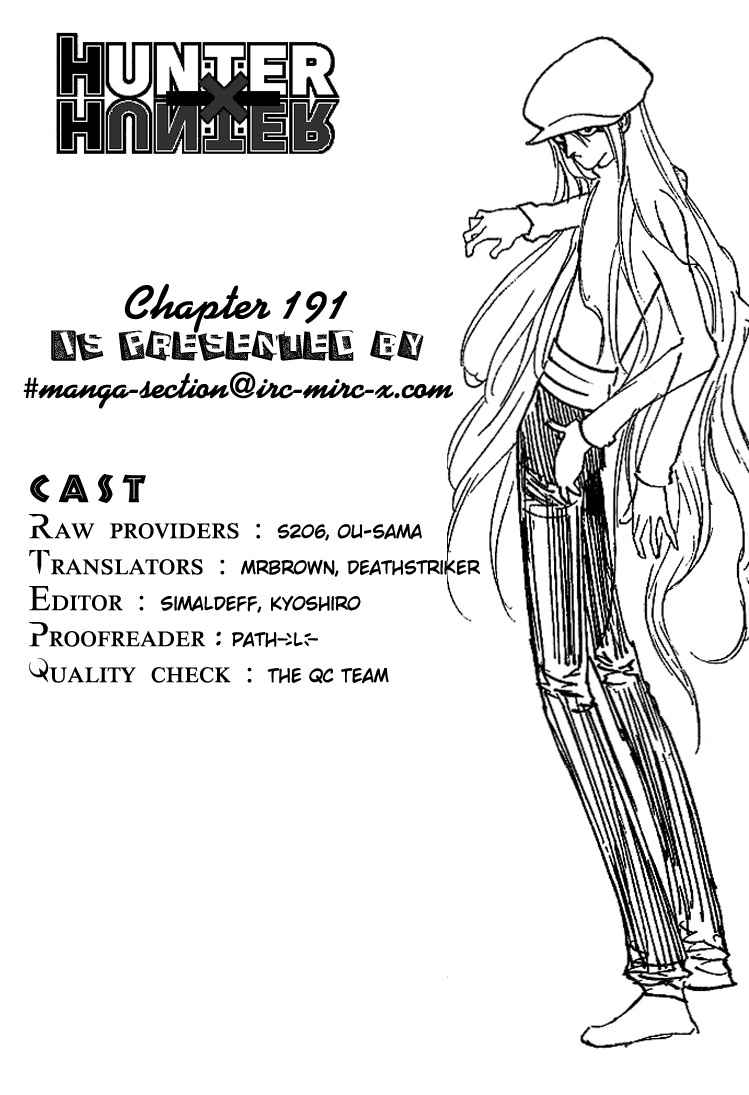 Hunter x Hunter — Chapter 191, halaman 18