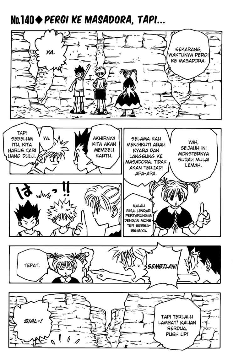 Hunter x Hunter — Chapter 140, halaman 2