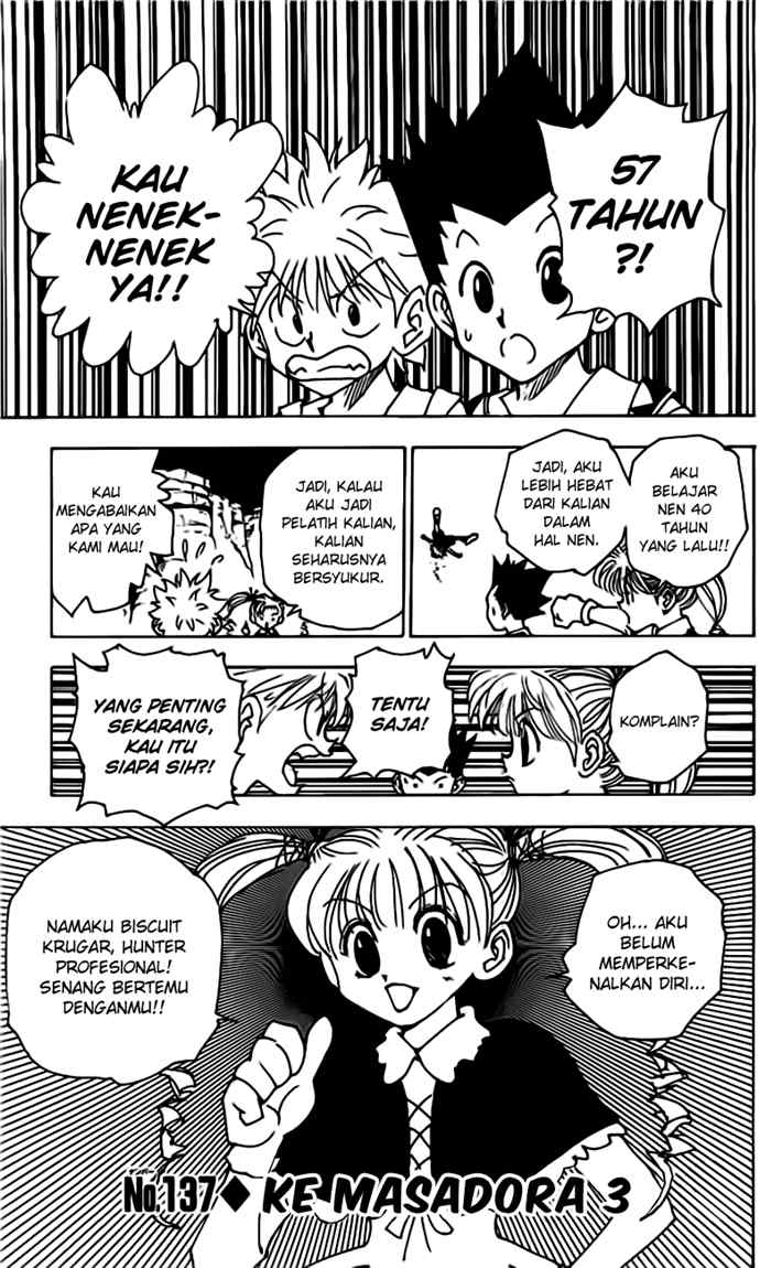 Hunter x Hunter — Chapter 137, halaman 2
