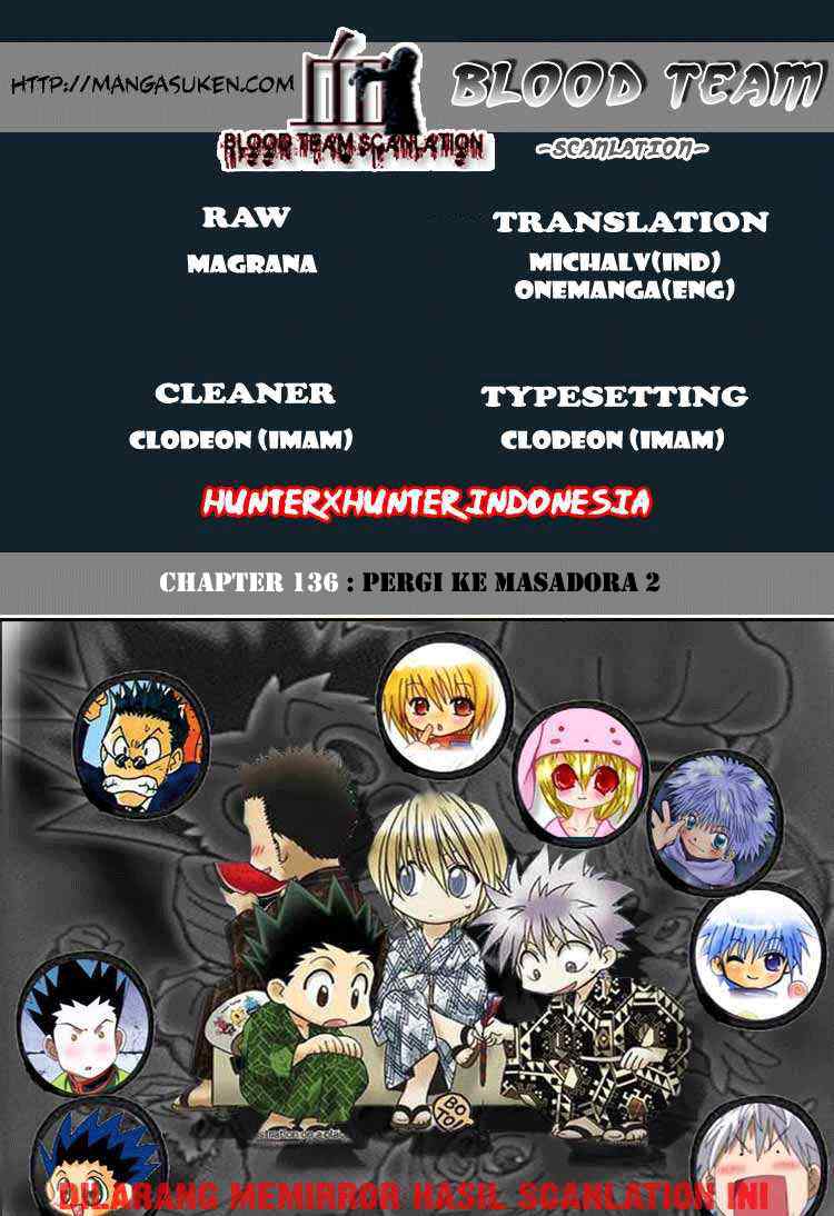 Hunter x Hunter — Chapter 136, halaman 1