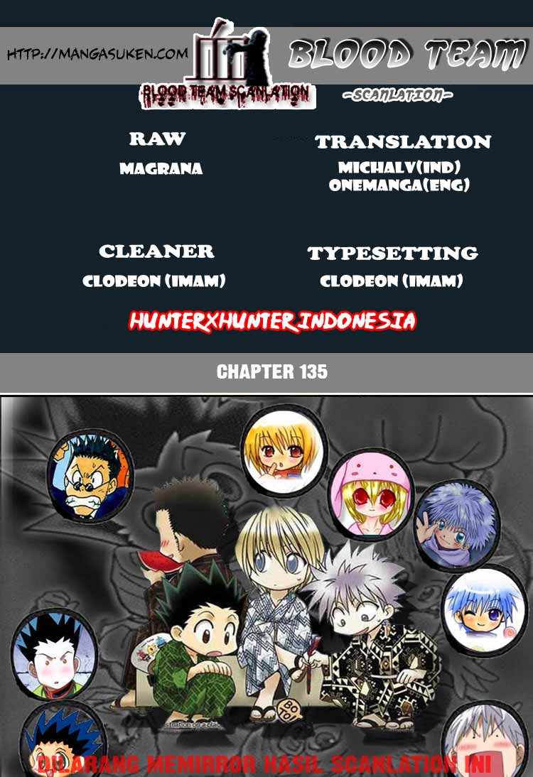 Hunter x Hunter — Chapter 135, halaman 1