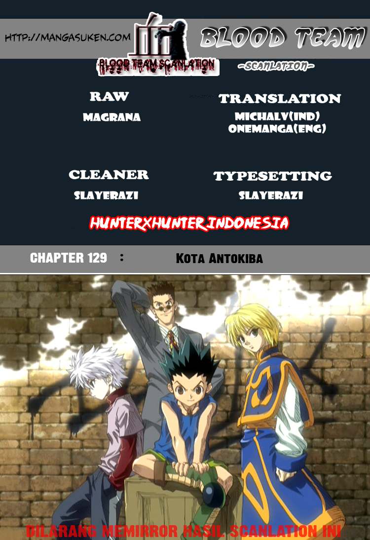 Hunter x Hunter — Chapter 129, halaman 1