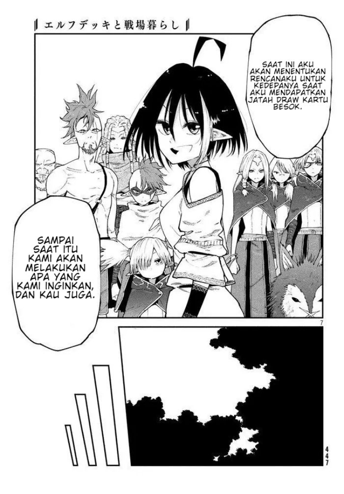 Elf Deck To Senjou Gurashi — Chapter 8, halaman 8