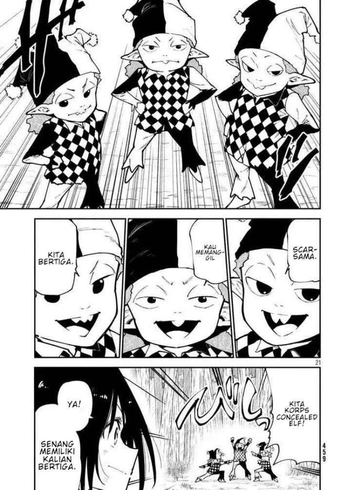 Elf Deck To Senjou Gurashi — Chapter 7, halaman 22