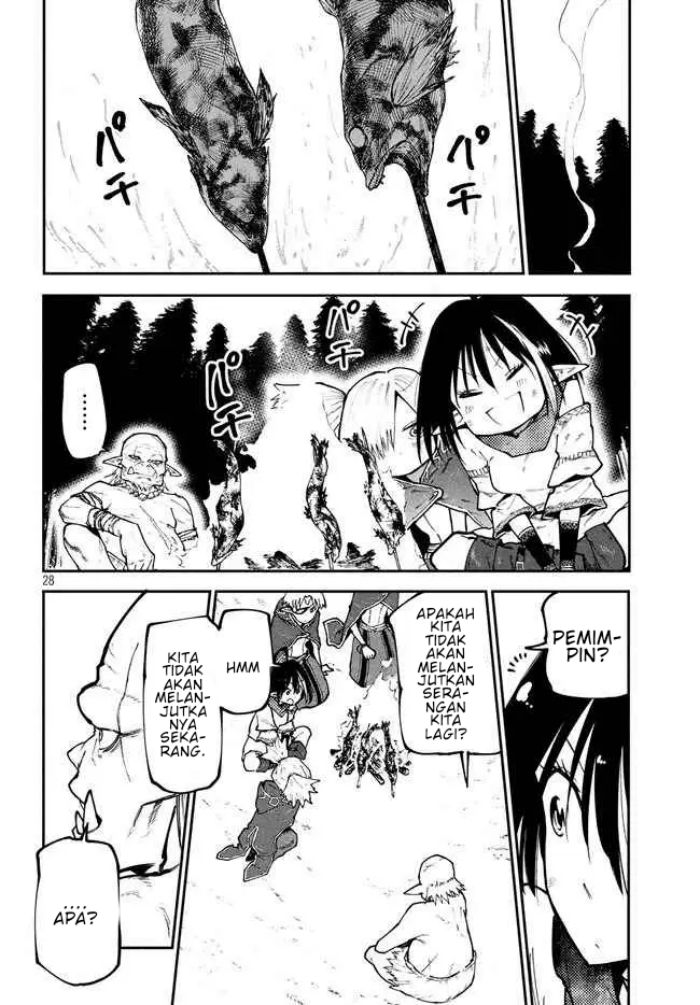 Elf Deck To Senjou Gurashi — Chapter 7, halaman 28