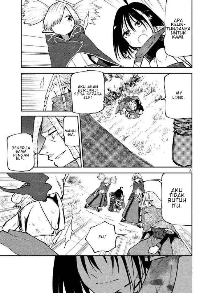 Elf Deck To Senjou Gurashi — Chapter 7, halaman 33