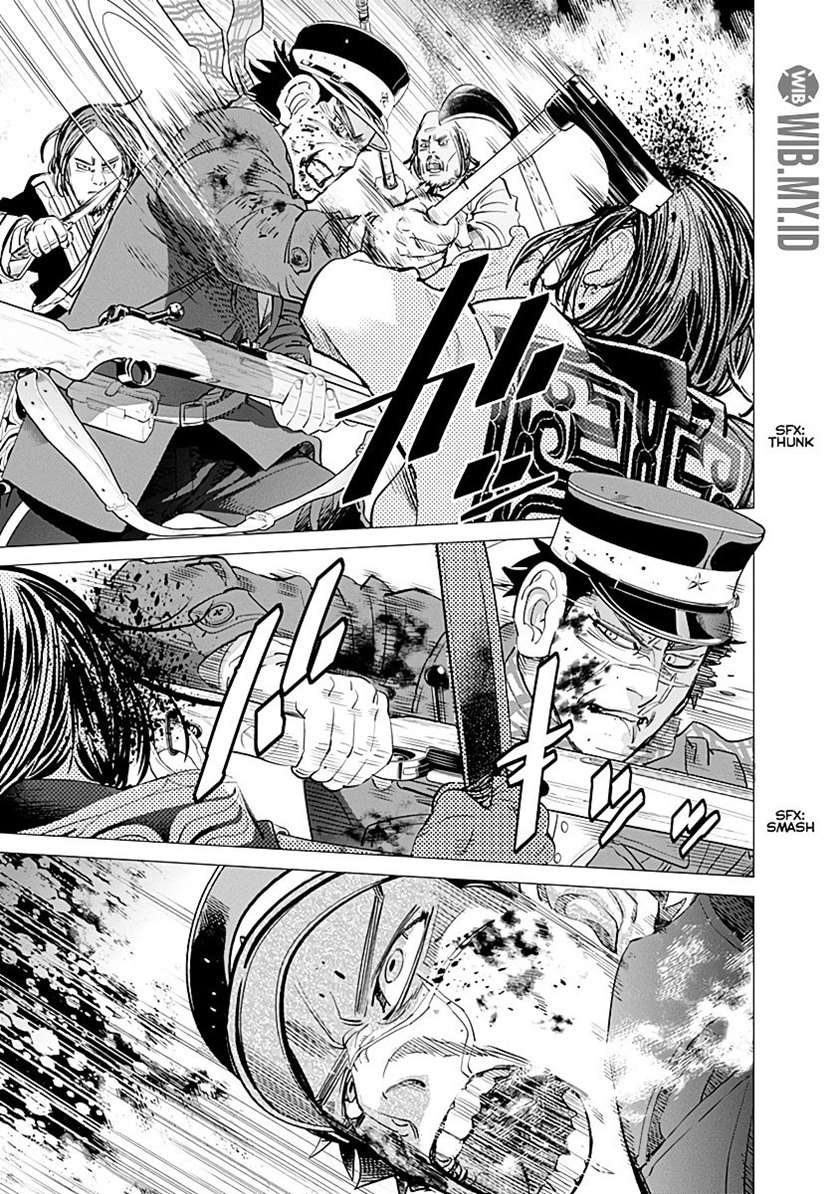 Golden Kamuy — Chapter 89, halaman 16