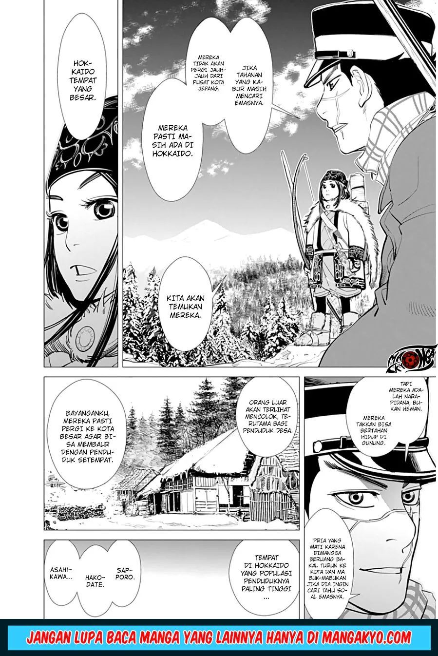 Golden Kamuy — Chapter 3, halaman 4