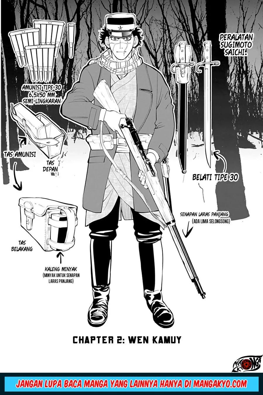 Golden Kamuy — Chapter 2, halaman 1