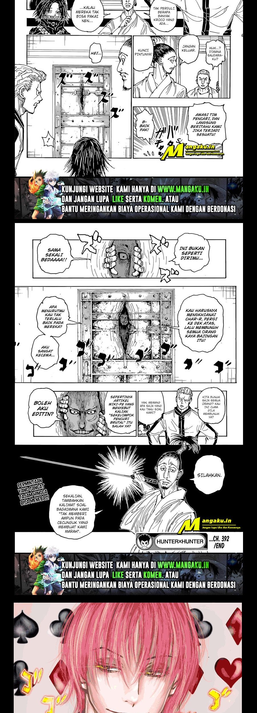 Hunter x Hunter — Chapter 392, halaman 15