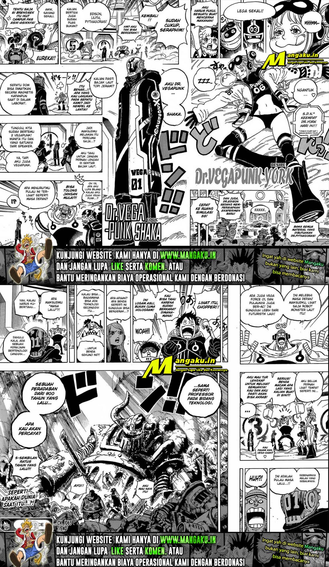 One Piece — Chapter 1065, halaman 10