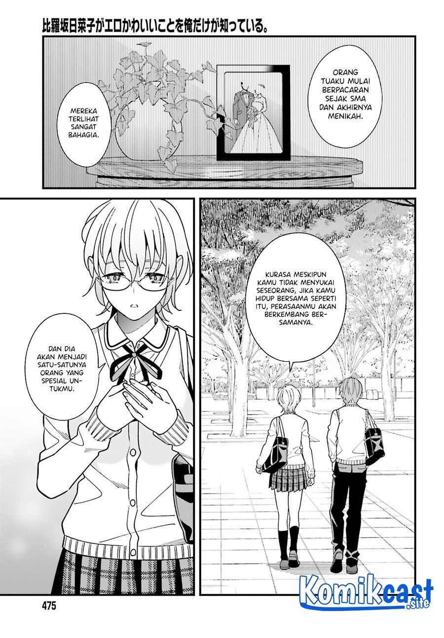 Hirasaka Hinako ga Ero Kawaii koto wo Ore dake ga Shitteiru — Chapter 36, halaman 9
