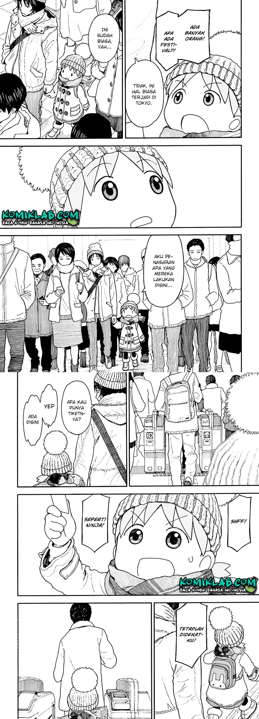 Yotsuba to! — Chapter 95, halaman 9