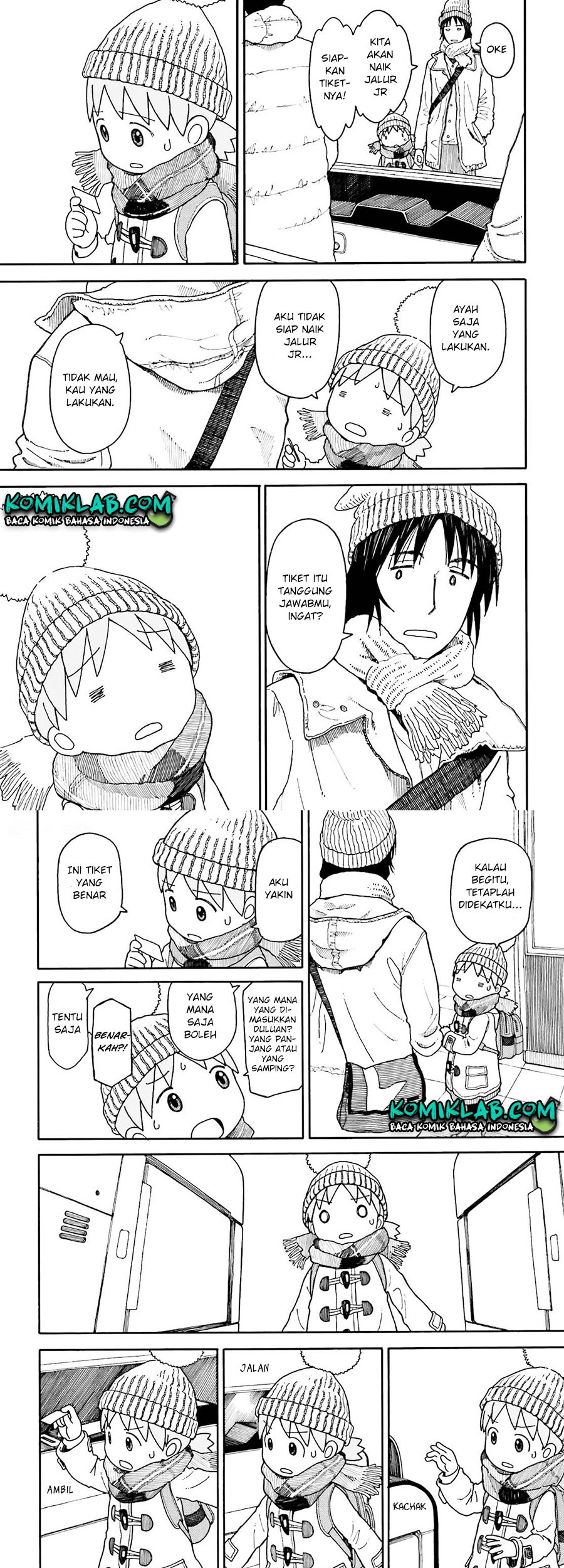 Yotsuba to! — Chapter 95, halaman 15