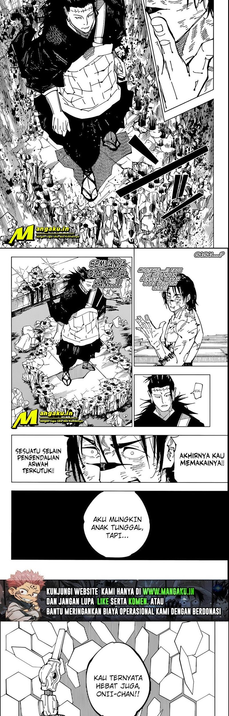 Jujutsu Kaisen — Chapter 204, halaman 10