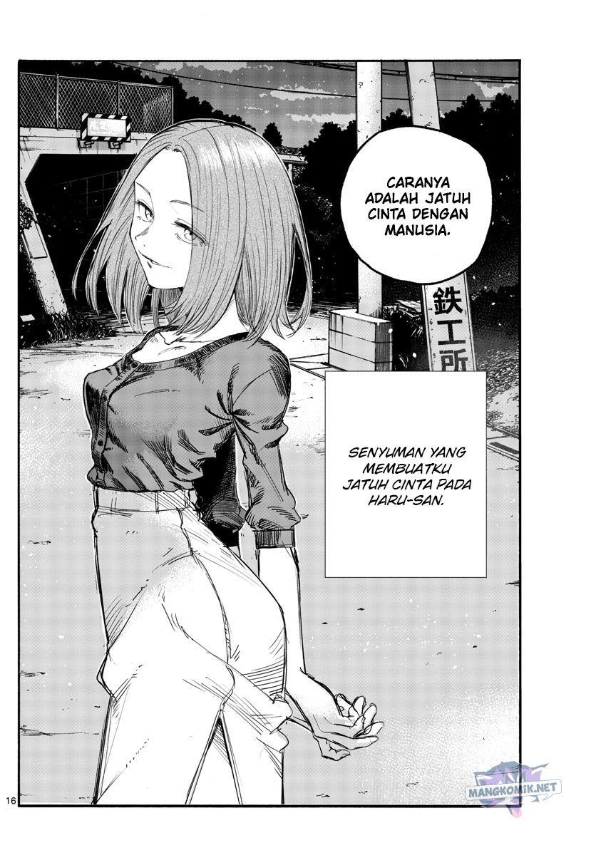 Yofukashi no Uta — Chapter 146, halaman 17