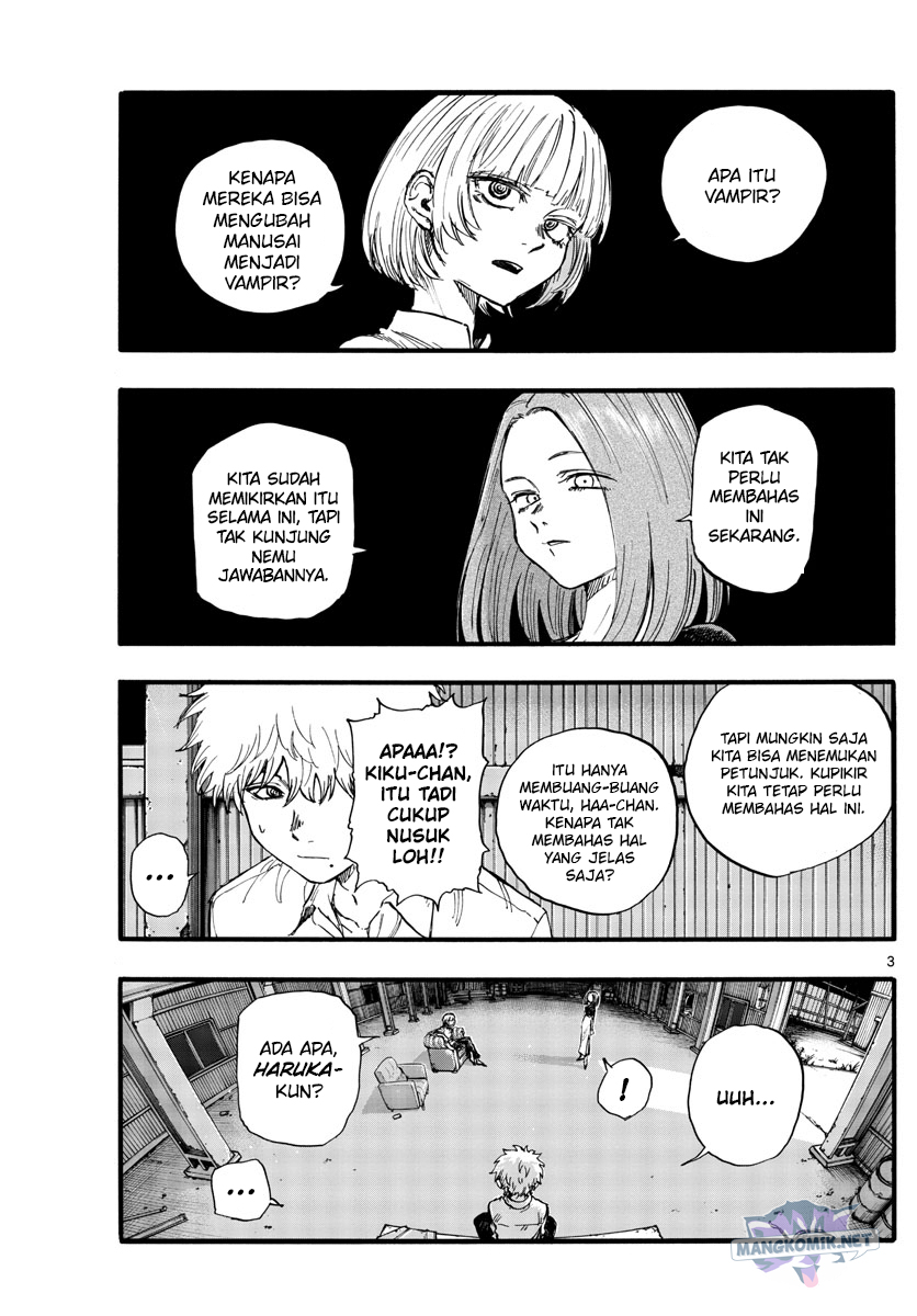 Yofukashi no Uta — Chapter 146, halaman 4