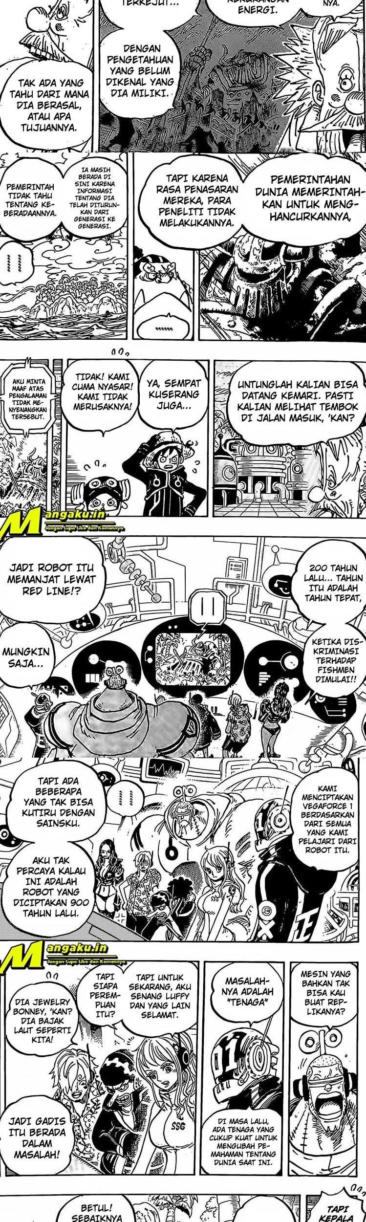 One Piece — Chapter 1067, halaman 7