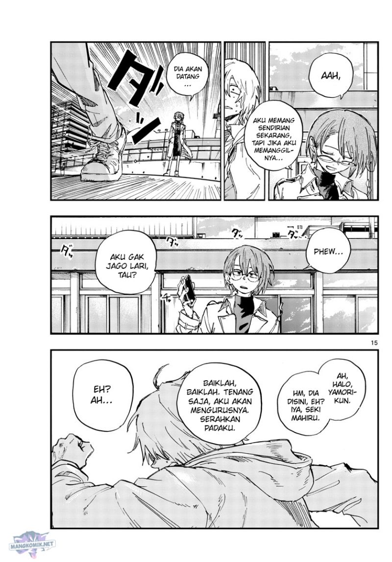 Yofukashi no Uta — Chapter 148, halaman 16