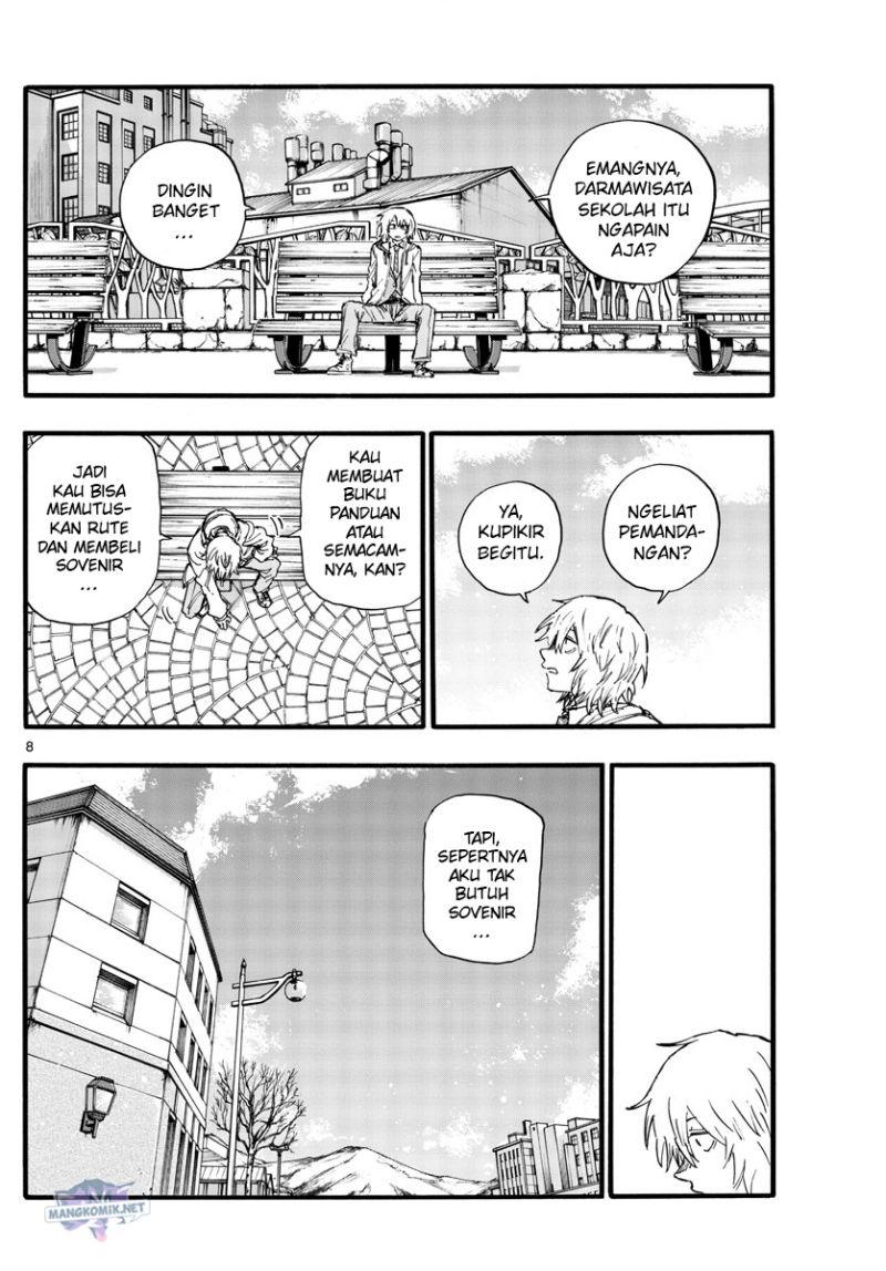 Yofukashi no Uta — Chapter 148, halaman 9