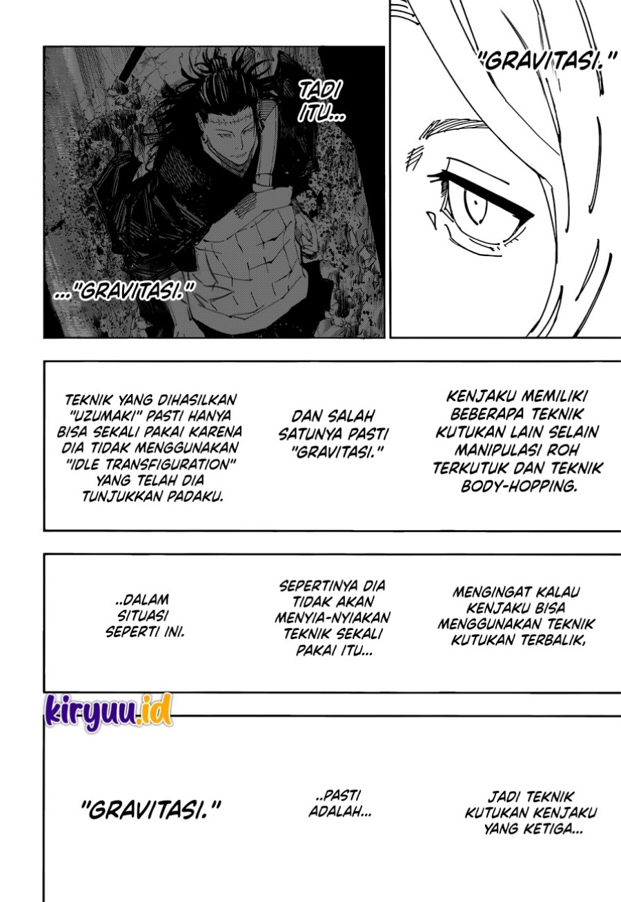 Jujutsu Kaisen — Chapter 205, halaman 13