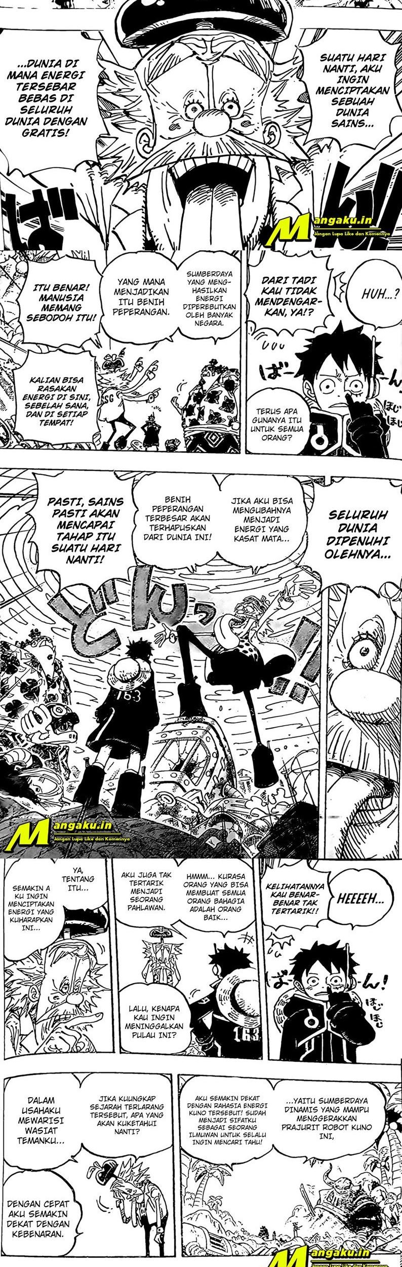 One Piece — Chapter 1068, halaman 5