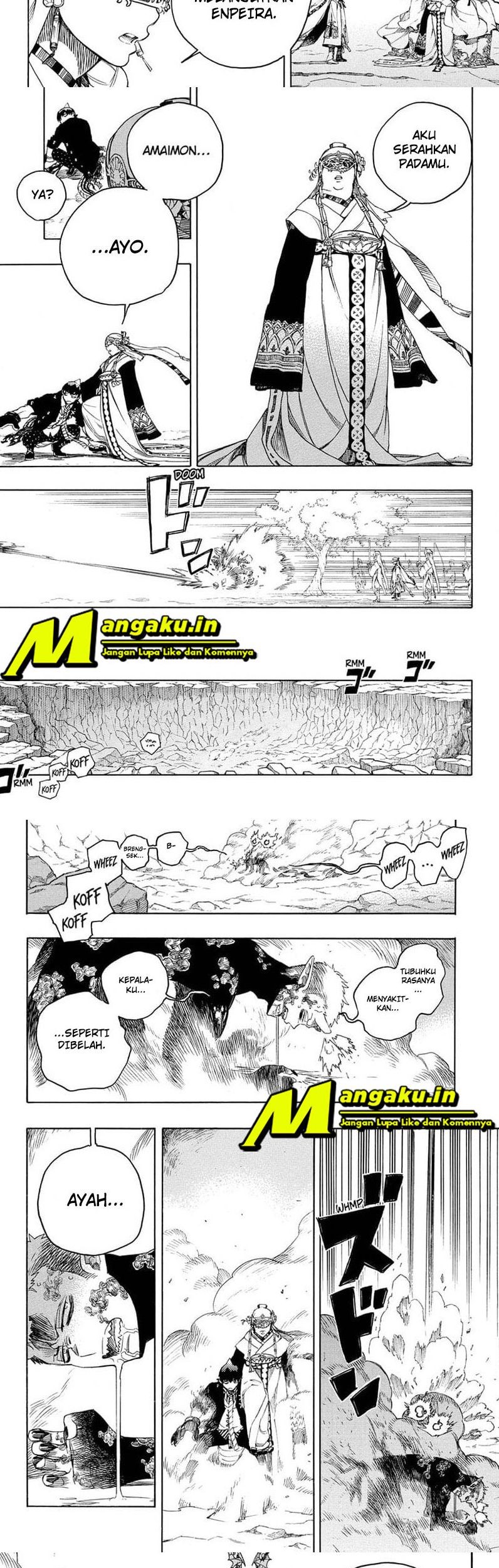 Ao no Exorcist — Chapter 137, halaman 5