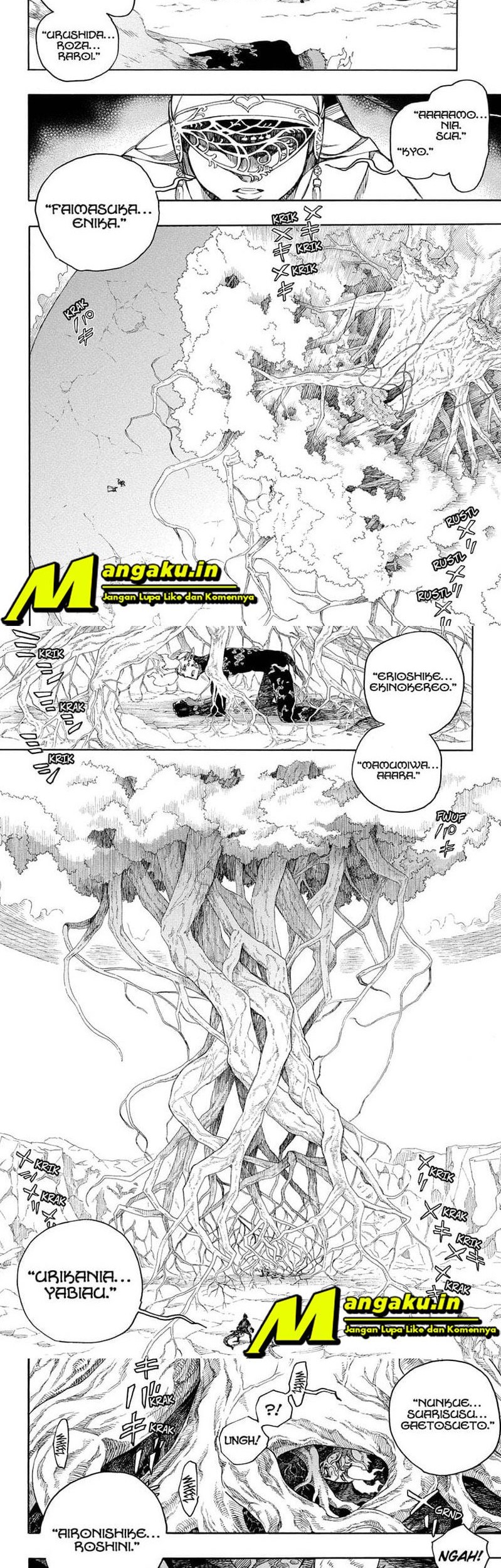 Ao no Exorcist — Chapter 137, halaman 9