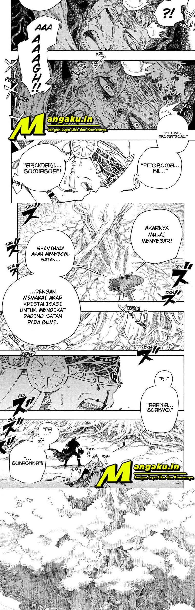 Ao no Exorcist — Chapter 137, halaman 10