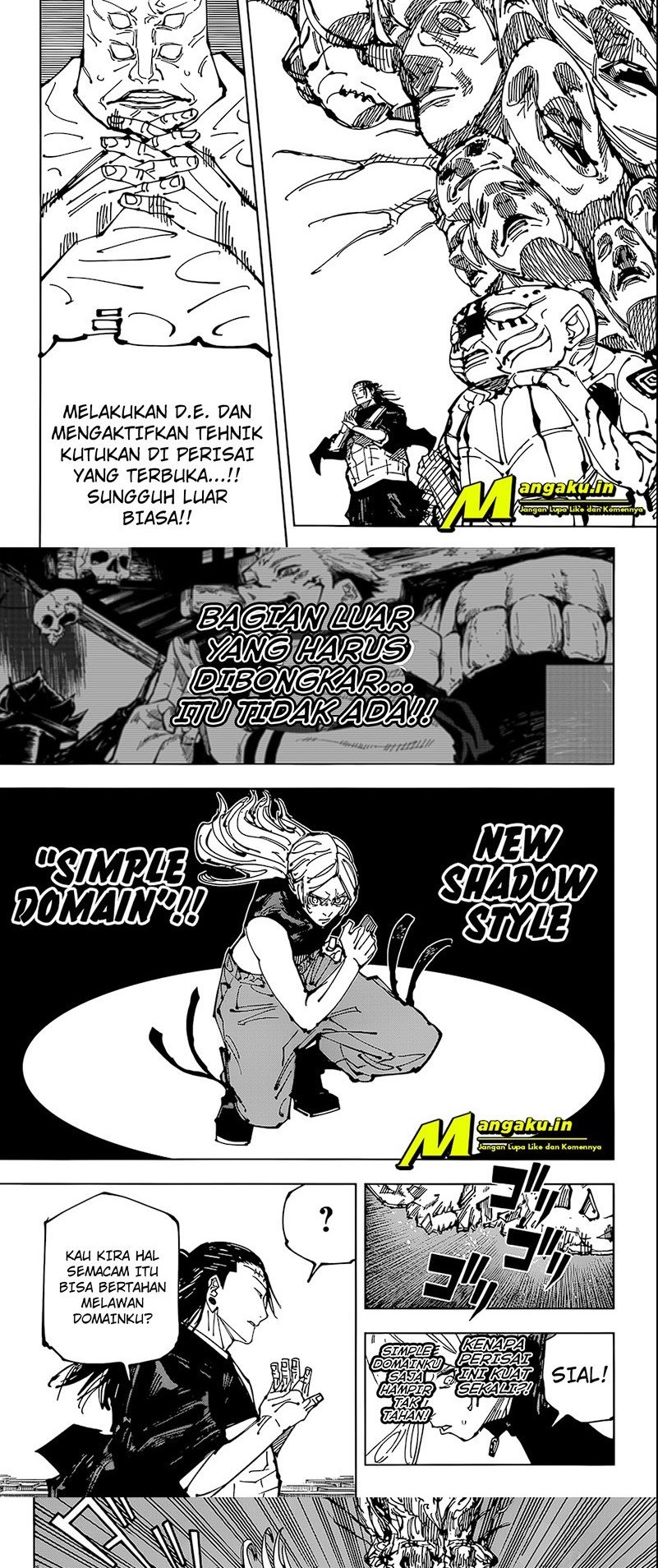 Jujutsu Kaisen — Chapter 206, halaman 4