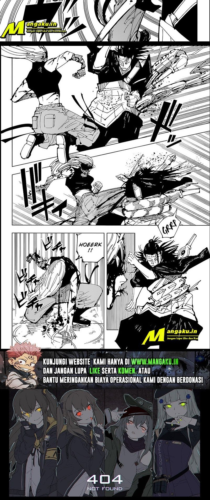 Jujutsu Kaisen — Chapter 206, halaman 10