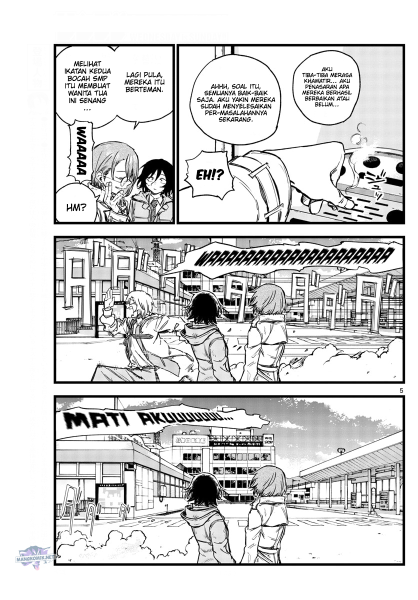 Yofukashi no Uta — Chapter 150, halaman 6