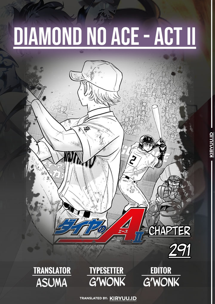 Diamond no Ace Act 2 — Chapter 291, halaman 1