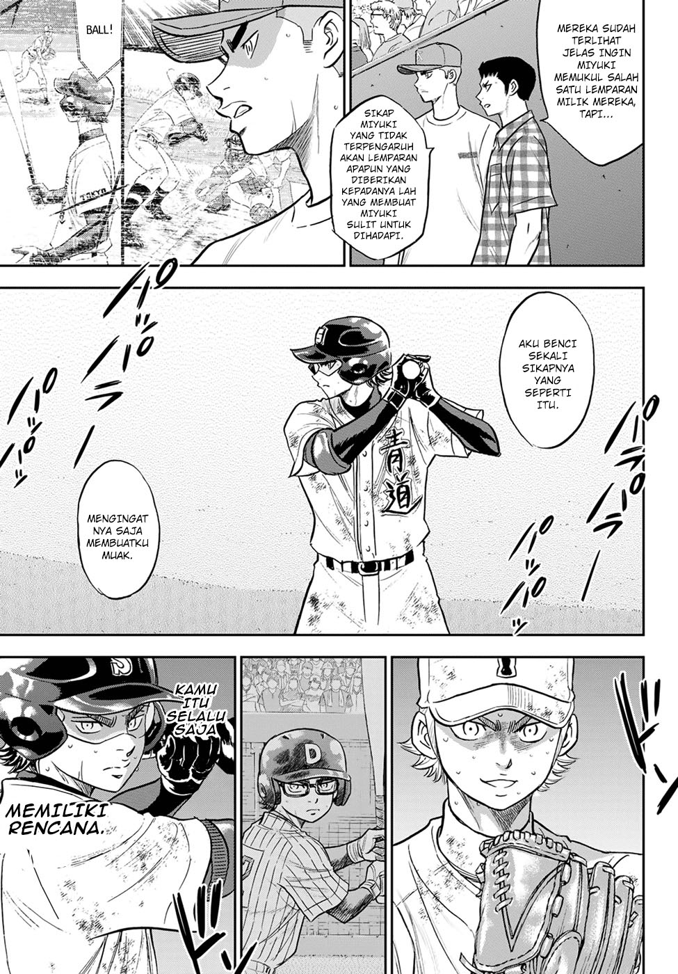 Diamond no Ace Act 2 — Chapter 291, halaman 17