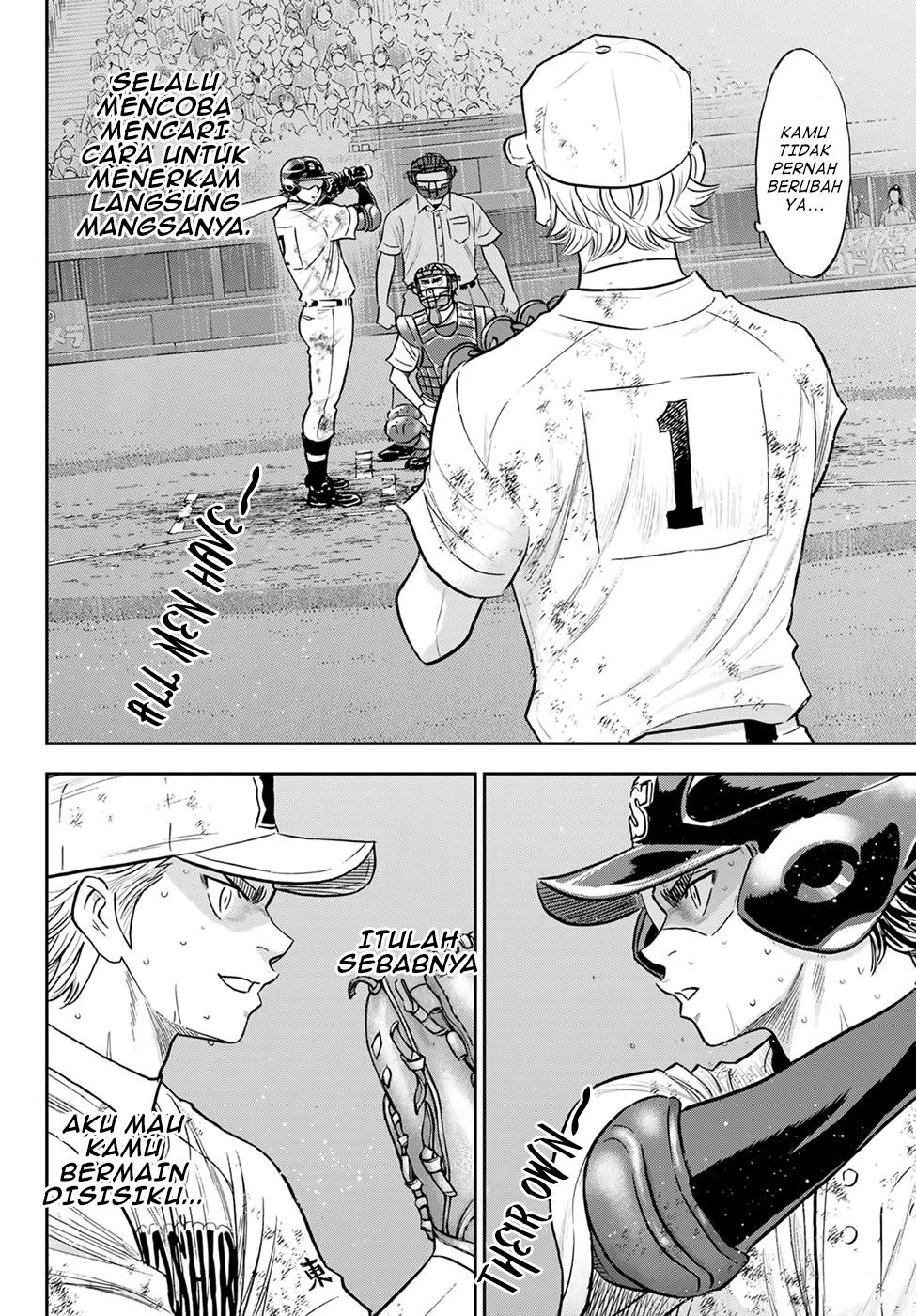 Diamond no Ace Act 2 — Chapter 291, halaman 18
