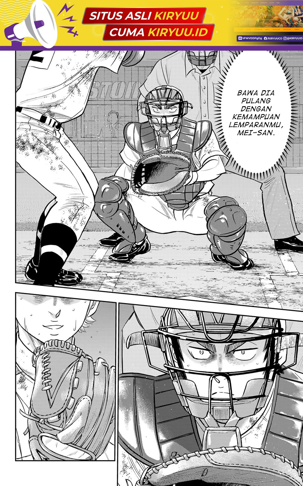 Diamond no Ace Act 2 — Chapter 291, halaman 20