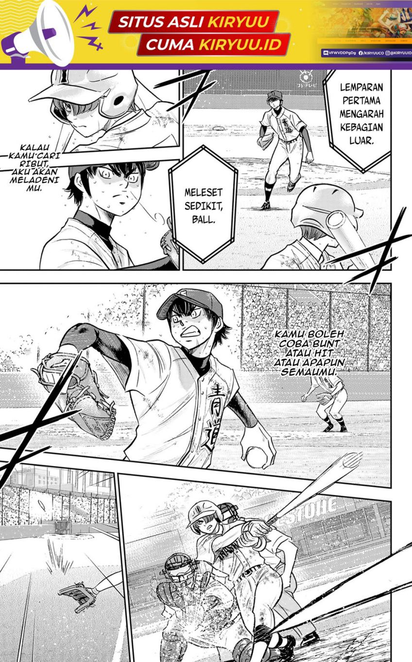 Diamond no Ace Act 2 — Chapter 292, halaman 19