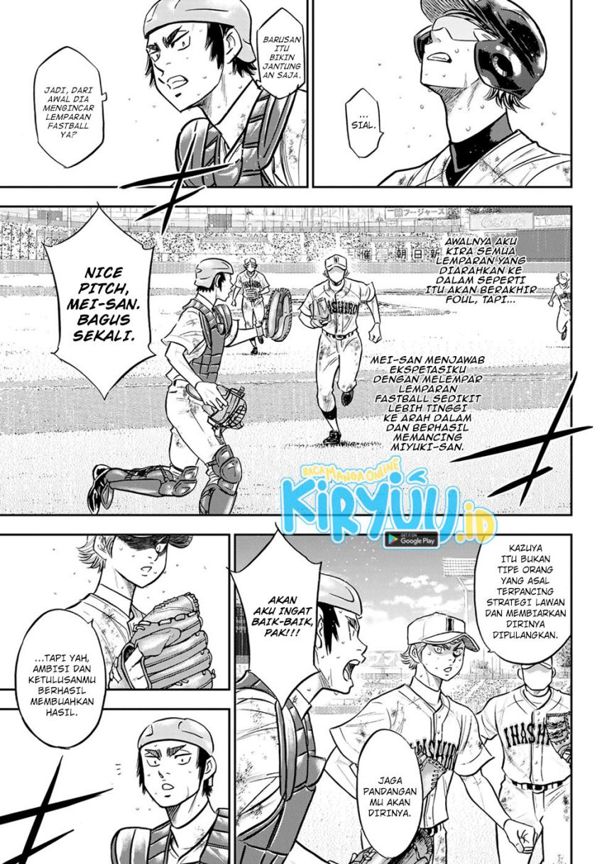 Diamond no Ace Act 2 — Chapter 292, halaman 9